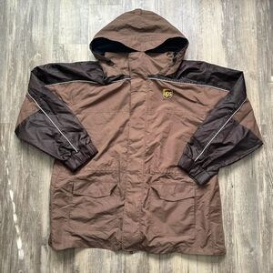 UPS Wearguard Work Rain Jacket Size XL